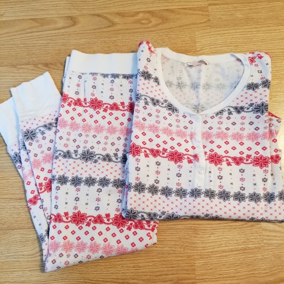 Victoria's Secret Other - Victoria's Secret Thermal Pajama Set Small